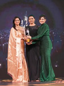 mehajabien chowdhury taking award